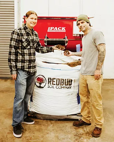 Chris Brady and John Martin own Redbud Soil Company - ALEXA ACE