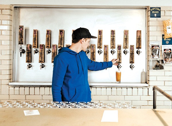 Stonecloud owner Joel Irby’s beer style is “anything goes as long as it’s not boring.” - ALEXA ACE
