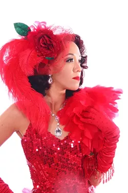 Raven Rose is an award-winning burlesque performer who began her career in burlesque after transitioning from professional cheerleading. - ADÈLE WOLF / PROVIDED
