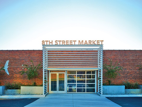 8th Street Market is a finalist for ULI Oklahoma’s Small Scale Rehabilitation and Restoration Award. - ULI OKLAHOMA / PROVIDED