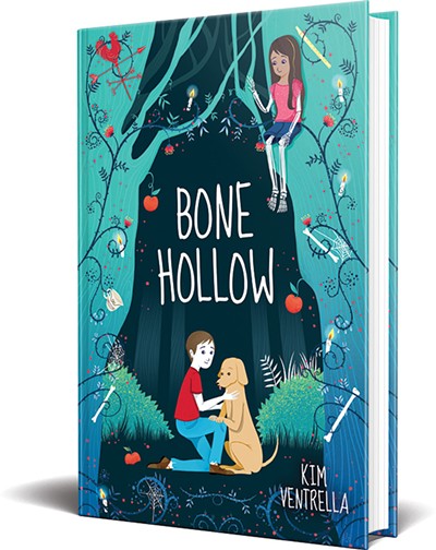Bone Hollow, Ventrella’s latest novel, is available Feb. 26 from Scholastic Press. - PROVIDED