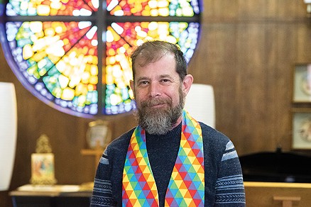 Rev. Scott Spencer, lead pastor at Mosaic UMC, announced that he will treat couples equally. - MIGUEL RIOS