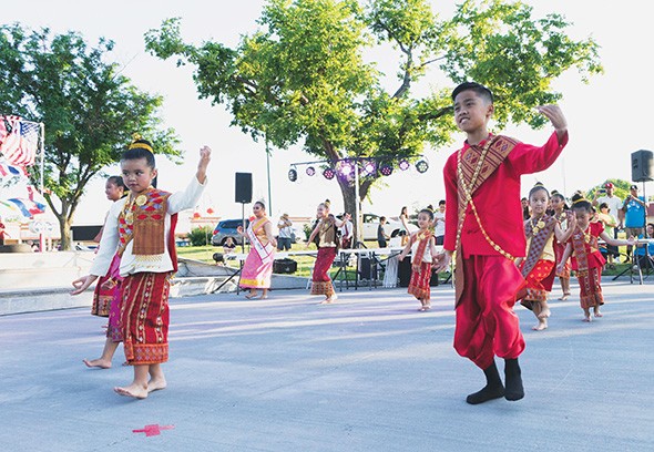 Asian District Night Market Festival features performances from different cultures. - VILONA MICHAEL / PROVIDED