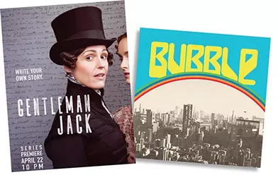 Gentleman Jack | HBO / provided • Bubble | Bubble / provided