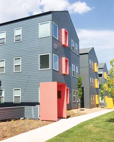 The Seven at Page Woodson offers around 80 market-rate rental units. - ALEXA ACE