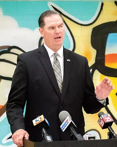OKCPS superintendent Sean McDaniel told media in early August that the district still needed special education teachers and bus drivers. - MIGUEL RIOS