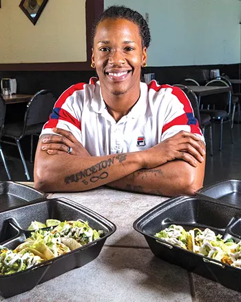 Zarious Hughes found a culinary calling after seven years in the Navy. - PHILLIP DANNER