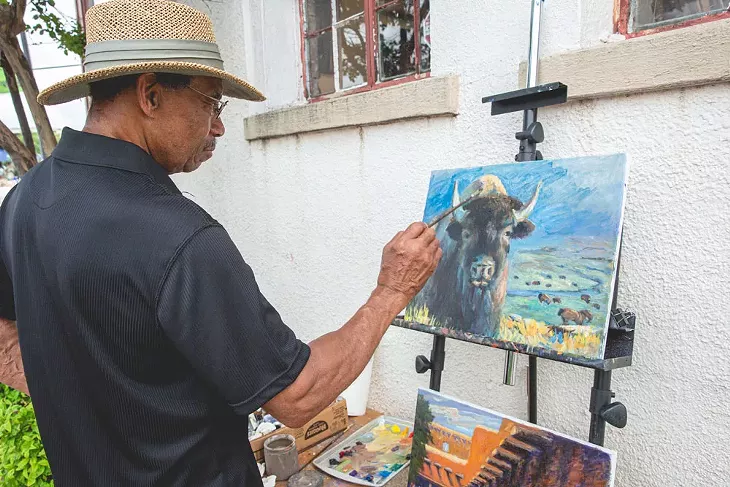 The Paseo Arts Festival, typically slated for the Memorial Day weekend, goes ahead during Labor Day weekend this year. - JOSH VAUGHN