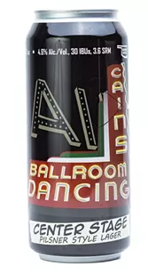 Center Stage Pilsner, Renaissance Brewing Company - BERLIN GREEN