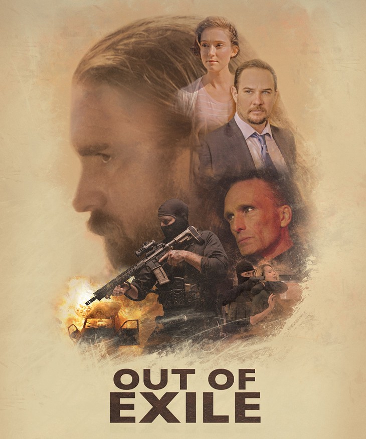 Out of Exhile movie poster - PHOTO PROVIDED.