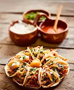 Tacos at Azteca. - PHOTO PROVIDED