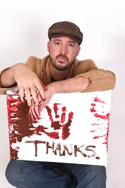Local artist Jack Fowler. (Mark Hancock)