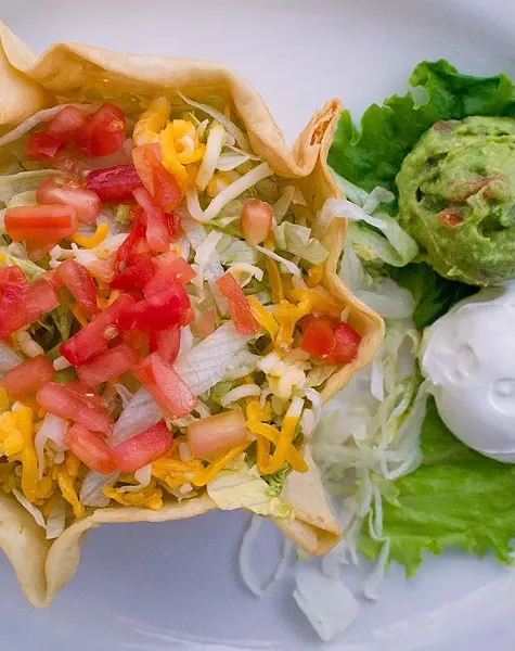 Taco salad at Casa Perico. (Mark Hancock)