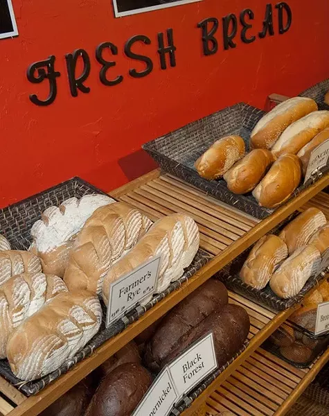Fresh bread on the shelf at Ingrid's, 3701 N. Youngs. (Mark Hancock)