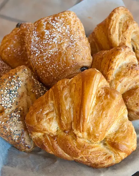 Fresh breads and croissants are a regular affair at Prairie Thunder Bakery. (Mark Hancock)