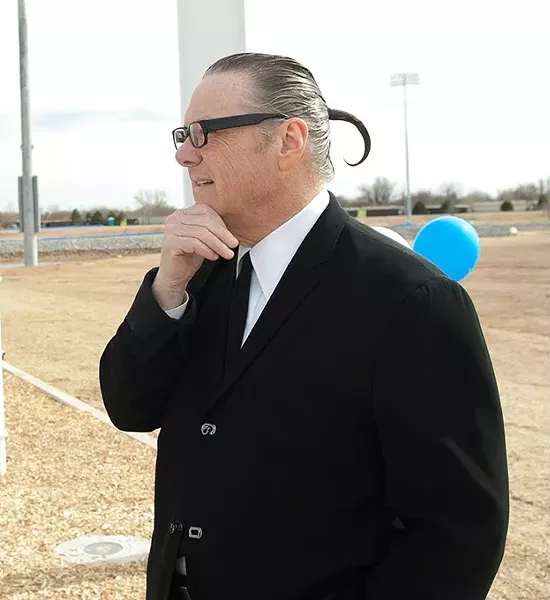 Architect Rand Elliott on the scene during the opening of the Riversports Youth Zone in the Boathouse District along the Oklahoma River, 3-12-13. mh