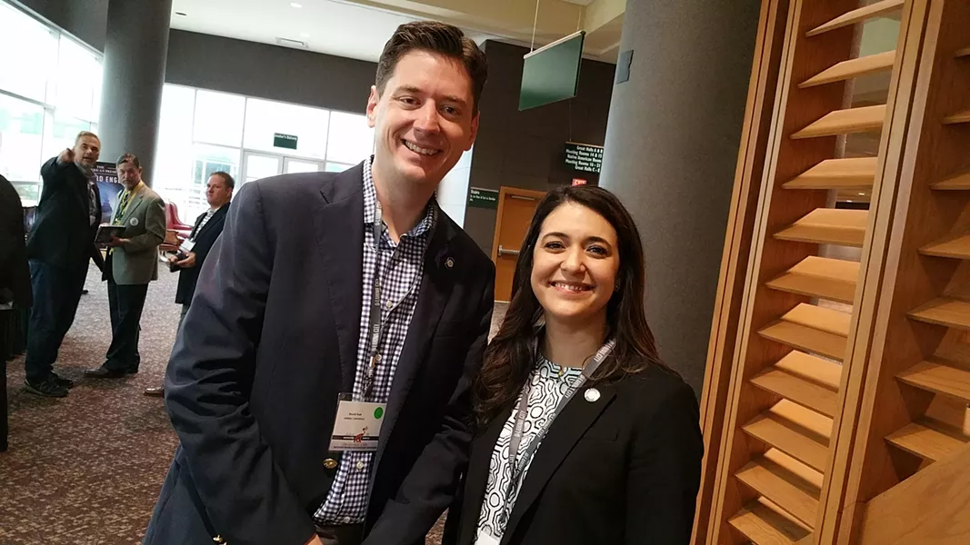 State senators David Holt and Stephanie Bice addressed the Southern Republican Leadership Conference on May 22. - BEN FELDER
