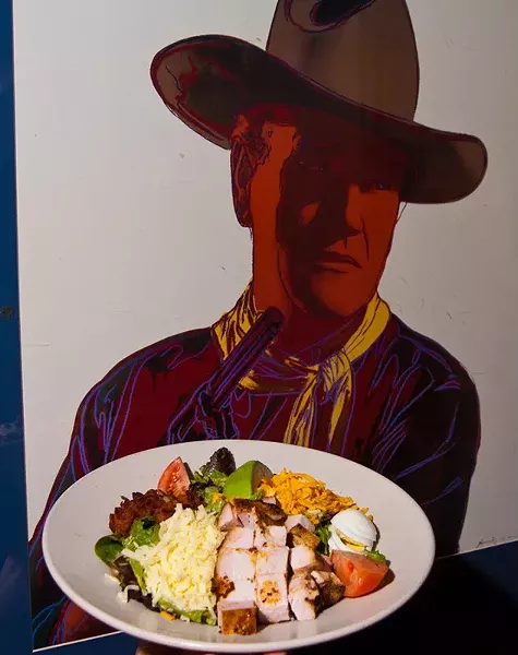 Iron Star cobb salad. (Mark Hancock)