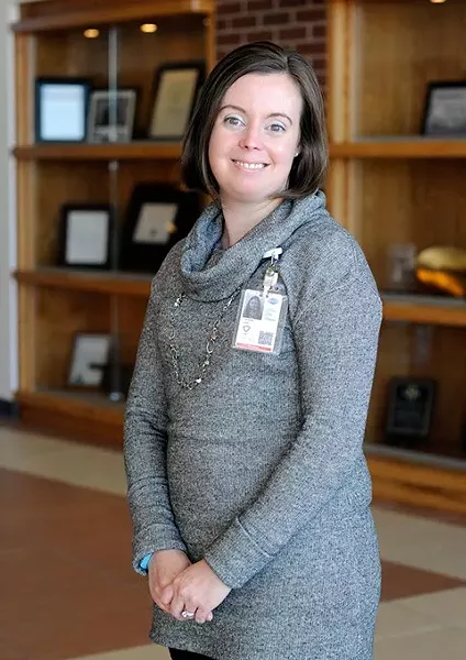 Jennifer Like, Chronic Disease Prevention program dietitian, in Oklahoma City, Wednesday, Jan. 13, 2016. - GARETT FISBECK