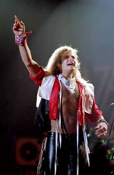 The last Oklahoma City performances with David Lee Roth for 24 years, at Myriad Convention Center. (Ronnie Green / Provided)