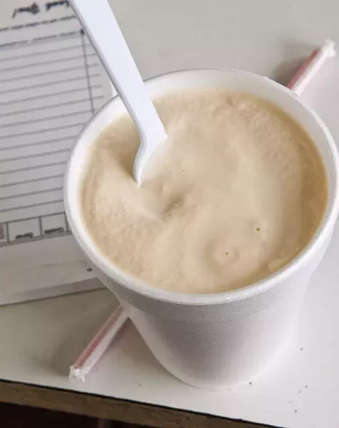 Butterscotch Milkshake at Sooner Dairy Lunch in Norman. mh