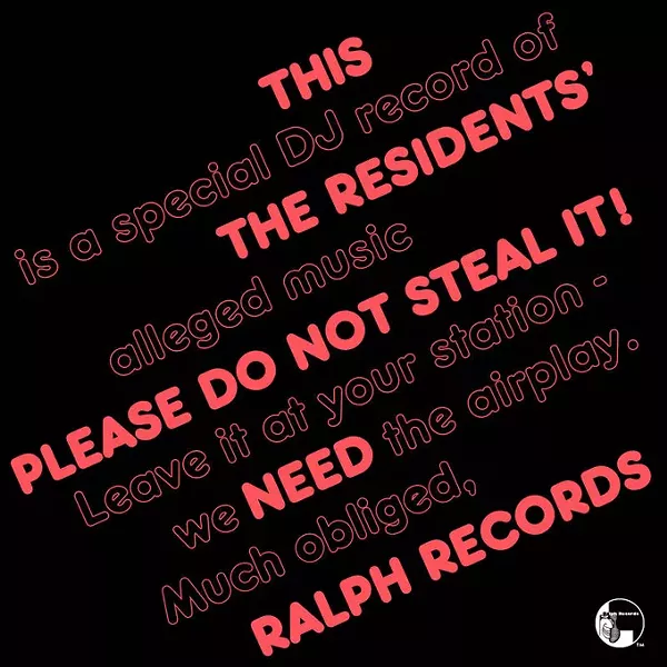 The Residents’ 1979 college radio promo record Please Do Not Steal It! sees a Record Store Day re-release. (Provided)