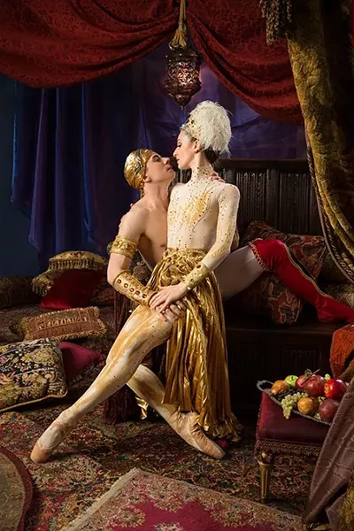Photos by Shevaun Williams & Associates, Inc. - Dancers are Principal Alvin Tostovgray and Corps de Ballet Sarah Jane Crespo. - SHEVAUN WILLIAMS