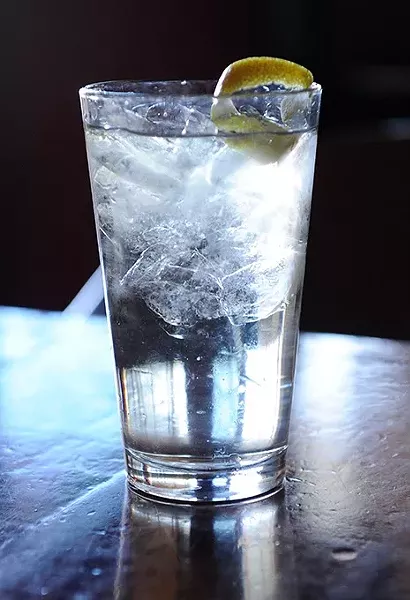 St. Germain Cocktail at Martini Lounge in Oklahoma City, Tuesday, Jan. 27, 2015. - GARETT FISBECK