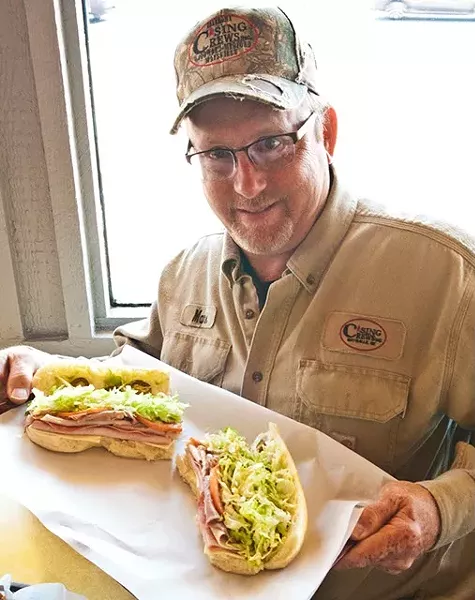 Mark Fielding, customer with The Torpedo (Mark Hancock)