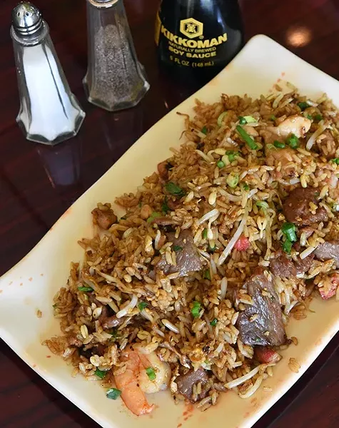 Combination Fried Rice at Speedy Wok, 10-21-15. - MARK HANCOCK