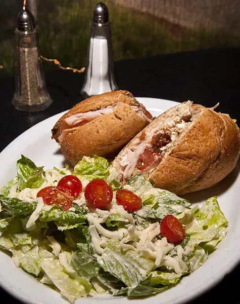 Tuscany Turkey with Caesar Salad, at The Stuffed Olive (Mark Hancock)