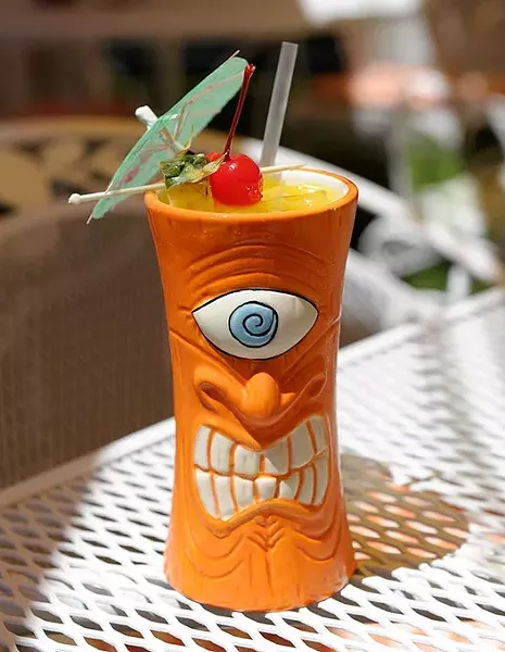 Mai Tai at R&J Supper Club in Oklahoma City, Wednesday, July 15, 2015. - GARETT FISBECK