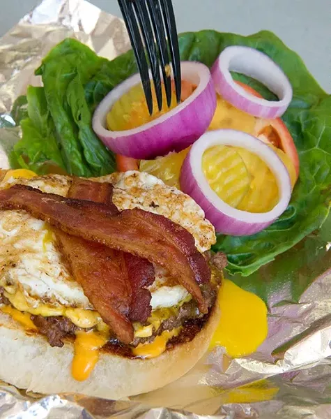 Dig into the daily special at the Patty Wagon (Shannon Cornman)