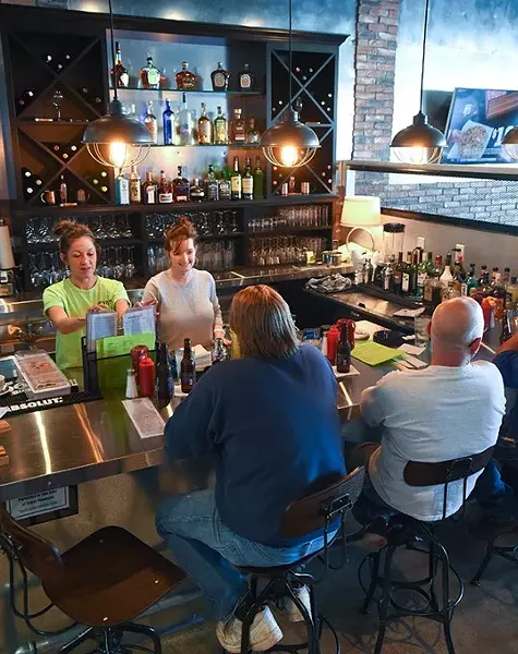 The Fixx has a full bar, so you can have your burger and drink it too, in Edmond, 11-17-15. - MARK HANCOCK