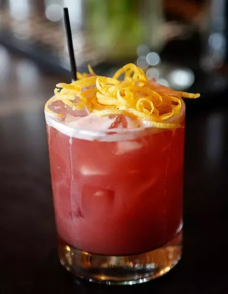 7th Street Hibiscus Fizz in Oklahoma City, Friday, April 24, 2015. - GARETT FISBECK