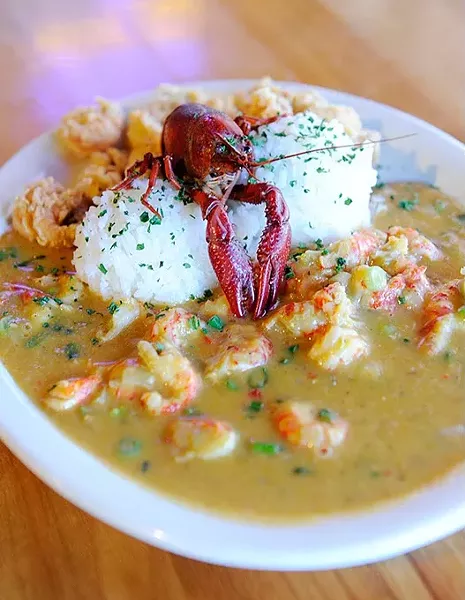Crawfish Etouffee at The Shack in Oklahoma City, Thursday, Jan. 14, 2016. - GARETT FISBECK