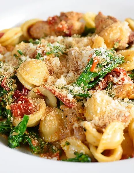 ?Orecciette calabrese at Patrono, Tuesday, May 17, 2016. - GARETT FISBECK