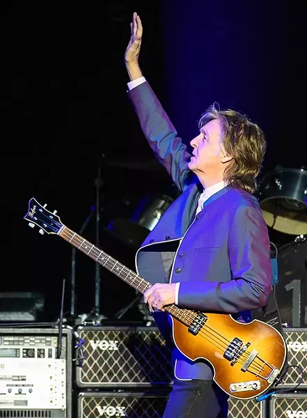 Paul McCartney performs at the Chesapeake Energy Arena, Monday, July 17, 2017. - ROB FERGUSON