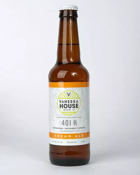 Vanessa House Beer Co. 401 K Cream Ale for Gazette Fall Brew Review 2016. - GARETT FISBECK