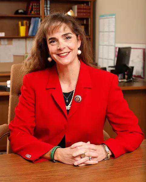 Oklahoma Commissioner of Labor Melissa McLawhorn Houston poses for a photo in her office, Wednesday, June 15, 2016. - GARETT FISBECK