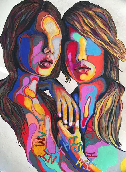 “I Am in This With You” by Brazen Wolf aka Jamie Pettis (Image provided)