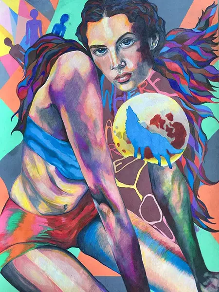 “Where Are You” by Brazen Wolf aka Jamie Pettis (Image provided)