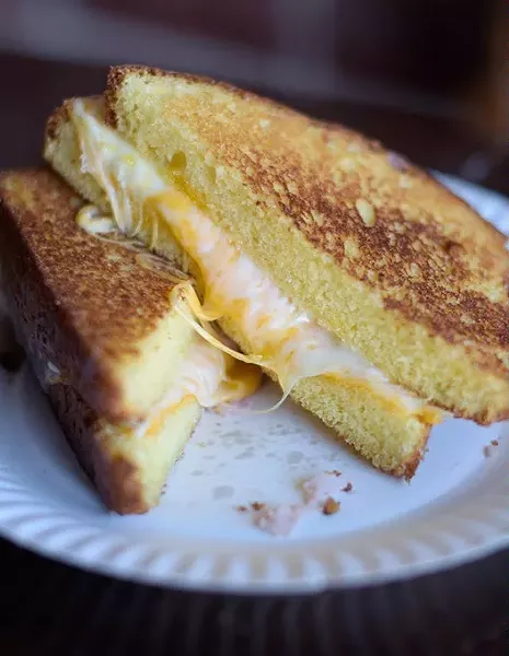 Grilled cheese at Belle Kitchen, Friday, Jan. 27, 2017. - GARETT FISBECK