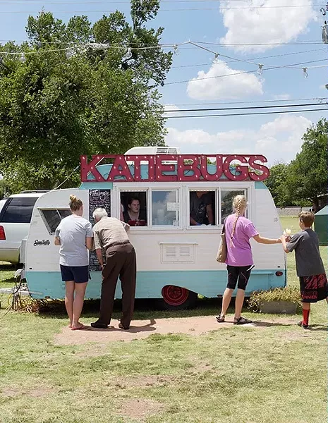 Katiebug's Shaved Ice in Edmond, Wednesday, July 12, 2017. - GARETT FISBECK