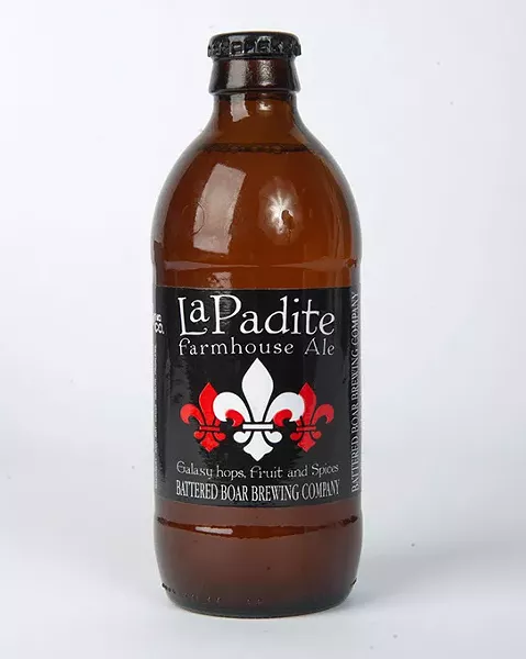 Battered Boar Brewing Company La Padite Farmhouse Ale for Gazette Fall Brew Review 2016. - GARETT FISBECK
