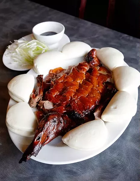 Peking Duck at Golden Phoenix in Oklahoma City, Thursday, May 14, 2015. - GARETT FISBECK