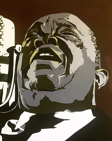 “Jimmy Rushing” by Jack Fowler (Image provided)