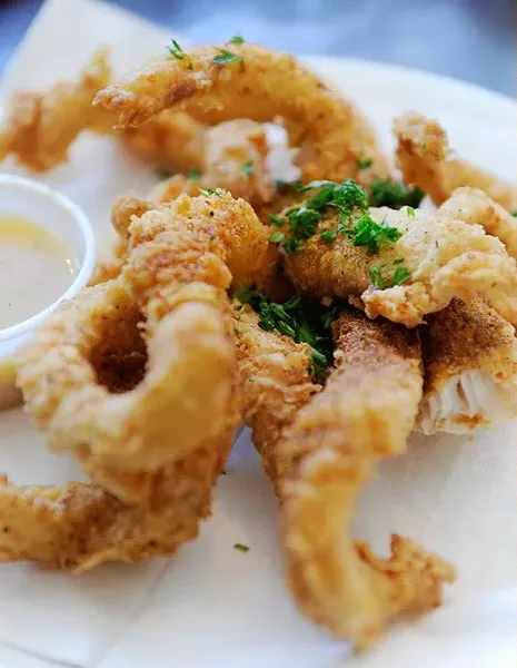 Catfish almondine at Cajun King in Oklahoma City, Monday, Dec. 14, 2015. - GARETT FISBECK