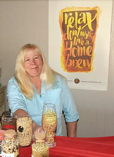 Gail White has owned The Brew Shop since 2010. (Photo Jacob Threadgill)