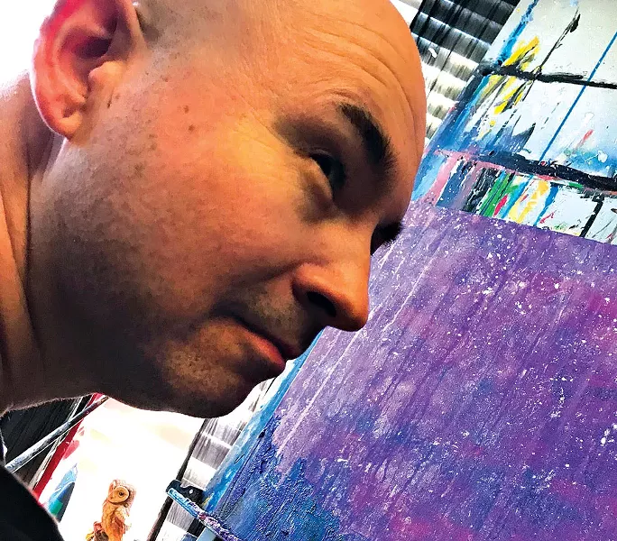 Harold Neal blends his love of visual art and literature in Off the Page. | Photo provided